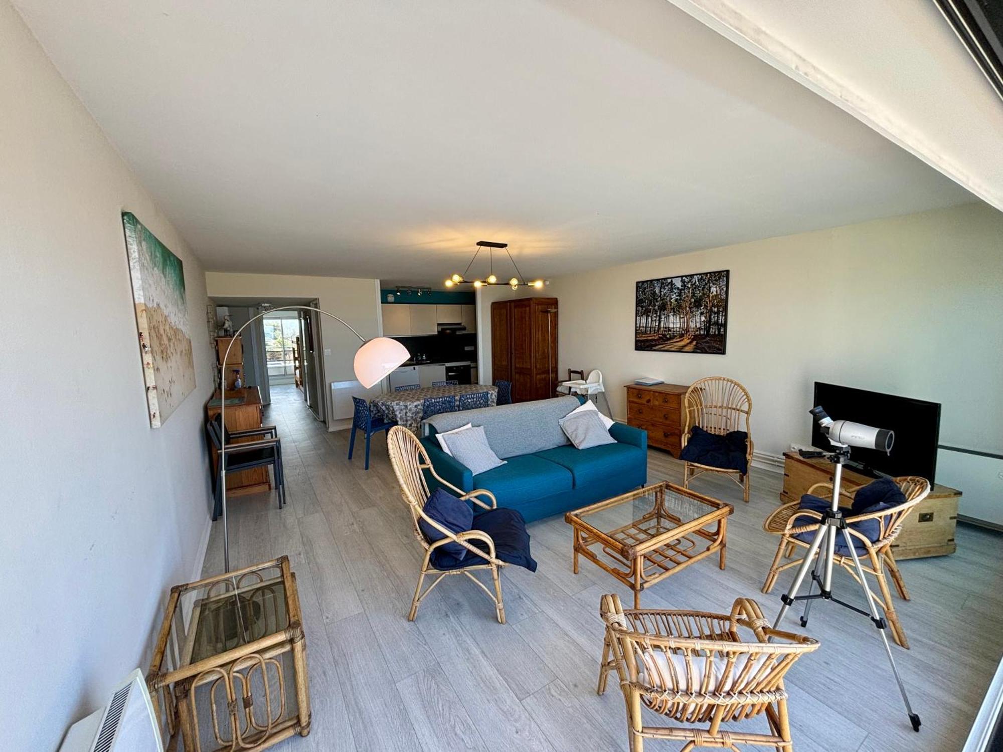 Appt Traversant Vu Mer Et Dunes Avec Garage Le Touquet Экстерьер фото