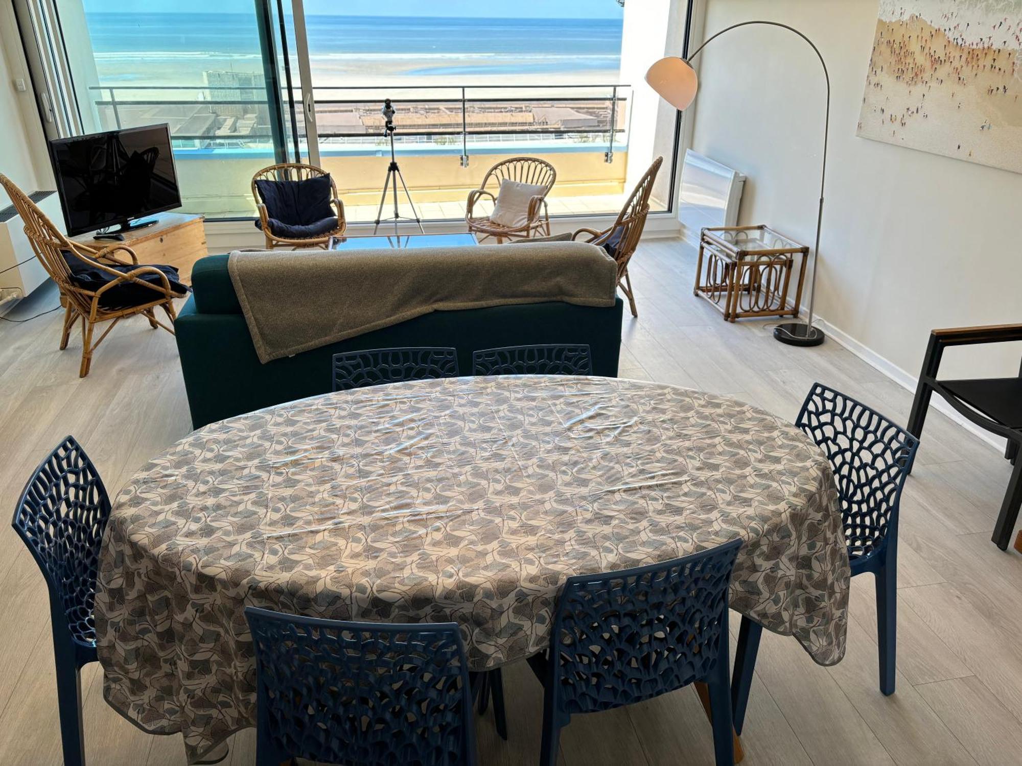Appt Traversant Vu Mer Et Dunes Avec Garage Le Touquet Экстерьер фото