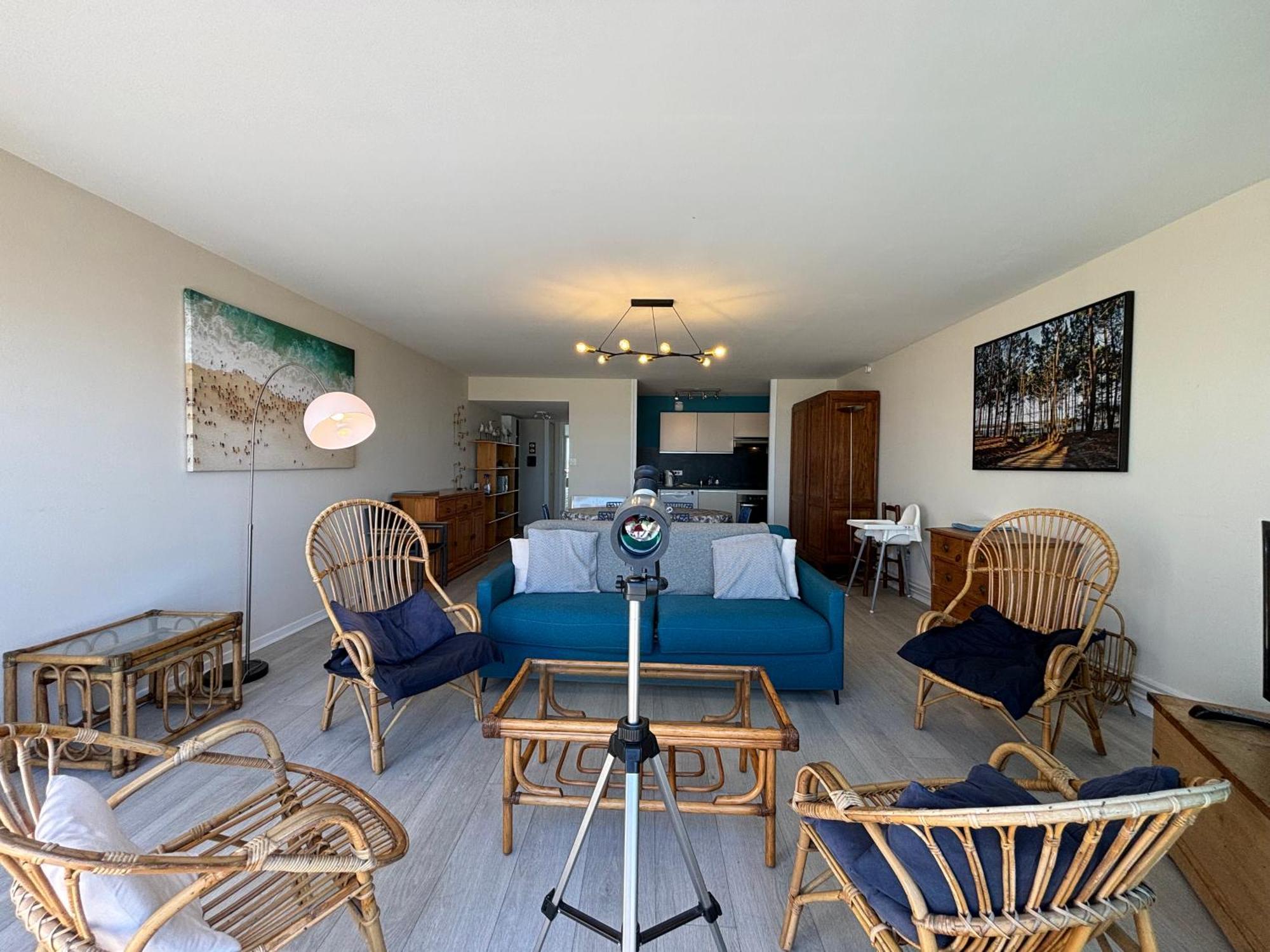 Appt Traversant Vu Mer Et Dunes Avec Garage Le Touquet Экстерьер фото